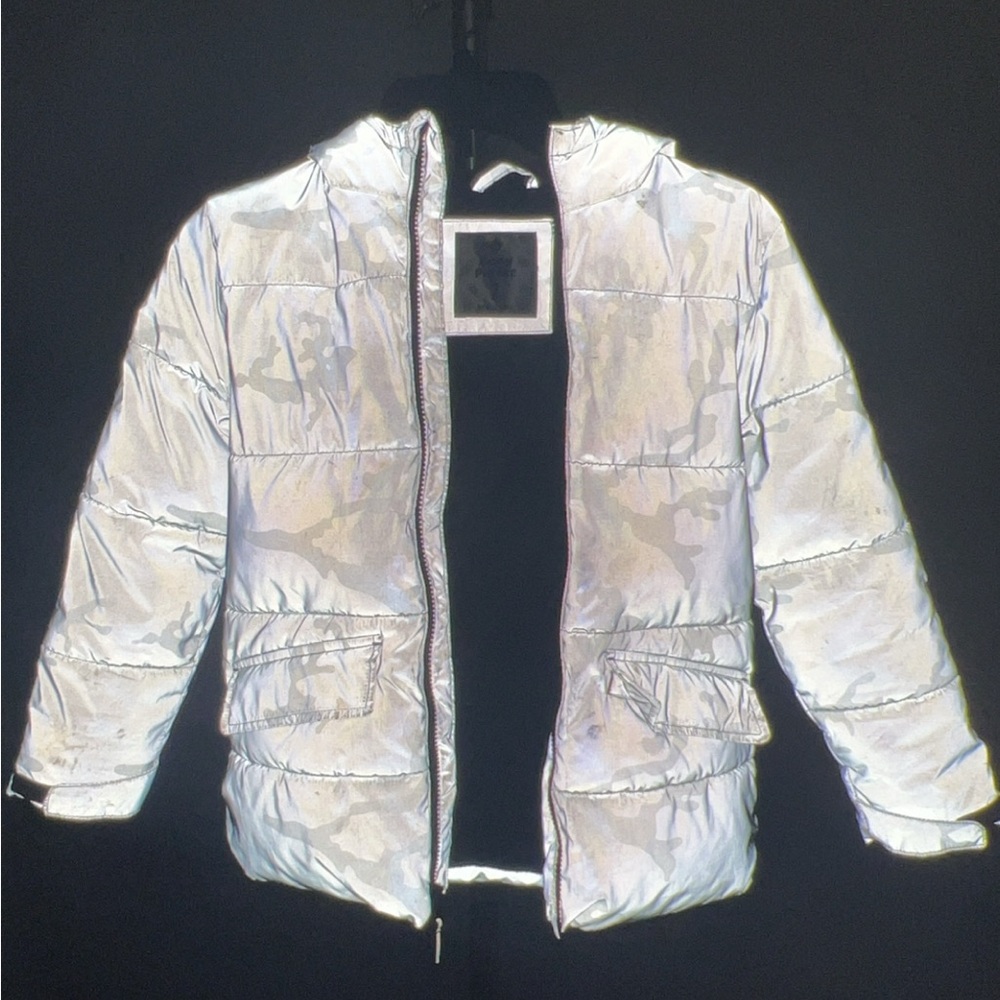 Reflective Puffer Jacket